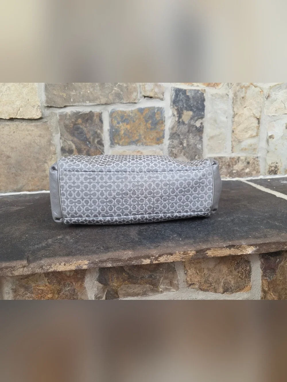 Coach Op Art Needlepoint Madison Phoebe Purse Bag